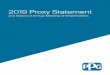 2019 Proxy Statement - investor.ppg.com/media/Files/P/PPG-IR/financial... · 2019 Proxy Statement 5 PROPOSAL 1: Election of Directors to Serve in a Class Whose Term Expires in 2022