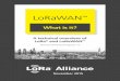What is it? - lora-alliance.org · 3 2015 LoRa® Alliance echnical Marketing Worgroup 1 INTRODUCTION The purpose of this document is to give an introductory technical overview to