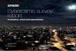 Cybercrime survey report · PDF filecybercrime to the Cybercrime Investigation Cells, followed by phishing attacks (47 per cent) and data theft (40 per cent). • 46 per cent of organisations