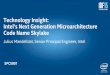 Technology Insight: Intel’s Next Generation Microarchitecture … · 2019-03-29 · Other IPs and Technologies Chipset Highlights Overclocking Summary and Q&A. Intel Next Generation
