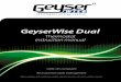 GeyserWise Dual · GeyserWise Dual in one Hot Water Management System (the "good") will be free of any defect. 2. If any defect in the good is discovered by you within six months