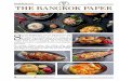 Images are for illustrative purposes only. THE BANGKOK PAPER · BangkokJamSingapore g Prices are subject to 10 service charge & 7 GST. Images are for illustrative purposes only. THE