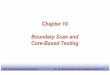 Chapter 10 Boundary Scan and Core -Based TestingChapter 10... · Test Data Out (TDO) EE141 10 VLSI Test Principles and Architectures Ch. 10 -Boundary Scan and Core-Based Testing -P