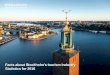Facts about ourism industry Statistics for 2016 - Stockholm · Cover page photo: Henrik Trygg. Where Visitors Come From Stockholm is at the center of the tourism industry with close