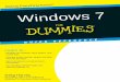 Learn to - u pr 7 for Dummies...documents • Use Windows Media Player ® and Internet Explorer® 8 Learn to: Greg Harvey Bestselling author of all editions of Windows For Dummies