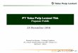 PT Toba Pulp Lestari Tbk · Mutu (2005) dan ISO 14001:2004 Sistem Manajemen Lingkungan ... Pencapaian Perusahaan 20 1. ISO 14001:2004 21 2. ... 14,000 18,000 22,000 26,000