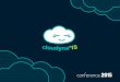 conference 2015 - s3.amazonaws.com fileconference 2015 1 Overview Cloudyna is a free conference targeted at IT specialists interested in widely understood cloud computing. Organizer