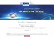H2020 Programme Proposal template - European Commissionec.europa.eu/research/participants/data/ref/h2020/call_ptef/pt/... · Report on the awareness campaign (actions, media feedback,