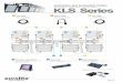 KLS-401, KLS-801, KLS-1001 KLS Series · KLS-401, KLS-801, KLS-1001 Acessories and Connection Cables KLS Series 4 Extension Light Effects 4 x EUROLITE LED SLS-400 RGB Item no. 51915350