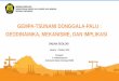 GEMPA-TSUNAMI DONGGALA-PALU : GEODINAMIKA, …fmb9.id/document/1539156667_ESDM_10_OKT.pdfGEMPA-TSUNAMI DONGGALA-PALU : GEODINAMIKA, MEKANISME, DAN IMPLIKASI Jakarta, Oktober 2018 Pemapar: