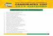 AFRICAN NATIONAL CONGRESS CANDIDATES … CANDIDATES 2019 NATIONAL TO NATIONAL 3 61. NOMAINDIYA CATHLEEN MFEKETO 62. BOITUMELO ELIZABETH MOLOI 63. SUSAN SHABANGU 64. KOPENG OBED BAPELA