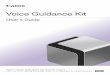 Voice Guidance Kit - Canon Globaldownloads.canon.com/cpr/pdf/Manuals/copier_VOICE...Thank you for purchasing the Canon Voice Guidance Kit. Please read this manual thoroughly before