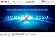 Unveiling the H2020 2018-2020 Work Programs 9 November ... · Unveiling the H2020 2018-2020 Work Programs. ... Stefan Fischer– NCP ICT & Energy ... provides a contribution of CHF