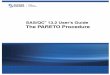 The PARETO Procedure - SAS Support · A Pareto chart has three axes, whose display depends on whether the Pareto chart is a traditional vertical Pareto or a horizontal bar chart