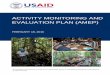 ACTIVITY MONITORING AND EVALUATION PLAN (AMEP) · APL Area Penggunaan Lain (Other Uses Zones) ... GPS Global Positioning System Ha Hectare HCS High Carbon Stock HCV High Conservation