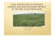 LOCAL PERCEPTIONS ON PROSOPIS INVASION AND SOCIO-ECONOMIC ... · LOCAL PERCEPTIONS ON PROSOPIS INVASION AND SOCIO-ECONOMIC IMPACTS OF THE TREE IN SOUTHERN AFAR Herrie Hamedu April