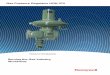 Gas Pressure Regulator HON 370 - Honeywell · The purpose of the direct-acting gas pressure regulator HON 370 is to substantially stabilise the outlet pressure independently of any