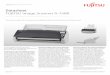 Datasheet FUJITSU Image Scanner fi-7480 fi-7480 scans A4 landscape documents at 80 ppm/160 ipm (200/300 dpi). Assistance for safe and reliable scanning The fi-7480 possesses diverse