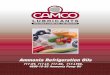 Ammonia Refrigeration Oils - CAMCO Lubricantscamcolubricants.com/wp-content/uploads/2015/06/CAMCO_NH3_Refrig_Oils... · Introduction CAMCO® Ammonia Refrigeration Oils are today‘s