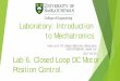 Laboratory: Introduction to Mechatronics. to Mechatronics Lab 6 EMS.pdf · Laboratory: Introduction to Mechatronics Lab 6. ... Introduction to the equipment and tools to be used in