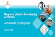 Regional plan for bærekraftig arealbruk - vfk.no · Regional plan for bærekraftig arealbruk Administrativ styringsgruppe 31. januar 2018. Dagsorden - administrativ styringsgruppemøte