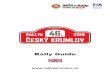 RRally Guide - rallyekrumlov.cz · 1994 Deila - Scalvini Lancia Delta HF Integrale 1995 Bertone ... 7 SS 60 kms 2nd leg: 9 SS 111 kms Started: 78 crews Finished: 48 crews 1.1.3 RESULT
