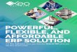 POWERFUL, FLEXIBLE, AND AFFORDABLE ERP SOLUTION … _booklet_Xeo_Software.pdf · POWERFUL, FLEXIBLE, AND AFFORDABLE ERP SOLUTION Let Xeo Software show you how our Hybrid ERP gives