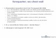 forequarter; wo chest wall · 2018-06-18 · St. p. konsolidierte Fraktur antero - laterale Rippe 7