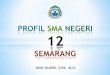PROFIL SMA NEGERI 12 SEMARANGweb.sma12smg.sch.id/wp-content/uploads/2018/12/PROFIL-SMA-NEGERI-12-2018.pdf · SMA Negeri 12 Semarang berdiri 22 Januari 1986, ... Menerapkan Manajemen