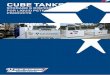 CUBE TANKS - bluedm.com.au Catalogue.pdf · • Mild steel internal tank and wetted parts ... • Easily removable carbon steel inner tank for maintenance and cleaning • Suitable