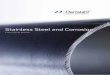 STAINLESS STEEL AND CORROSION - damstahl.com · 2. STAINLESS STEEL TYPES AND APPLICATIONS 13 2.1 Austenitic stainless steel 13 2.2 Martensitic stainless steel 15 2.3 Ferritic stainless