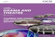 Candidate Style Answers DRAMA AND THEATRE - ocr.org.uk · A Level Drama and Theatre Candidate Style Answers with Commentary 9 OCR 2017 The feeble attempt by Pirelli to touch Tobias’