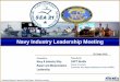 Navy Industry Leadership Meeting - pssra.orgpssra.org/wp-content/uploads/2018/10/FMMS-2018-INDP-Navy-Indsutry-Leadership... · Workload Forecast with MOD estimates (No AIT) FY18 -