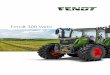 Fendt 300 Vario - Compass Tractors Ltd 110 l control pump for higher delivery capacity at lower speeds - Fendt CargoProfi front loader with intelligent functions - Straight-forward