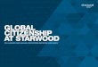 GLOBAL CITIZENSHIP AT STARWOOD - marriott.com · G4-13 Significant changes during the reporting period regarding the organization’s size, structure, ownership, or its supply chain