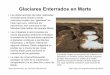 Glaciares Enterrados en Marte .2017-09-14  Descubrimientos en Ciencias Planetarias Glaciares Enterrados