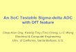 An SoC Testable Sigma-delta ADC with DfT featurecadlab.cs.ucla.edu/icsoc/protected-dir/NOV2002Presentations/dft_sdm.pdf · An SoC Testable Sigma-delta ADC with DfT feature Chee-Kian
