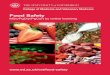 Food Safety - ed.ac.uk · Why study Food Safety? “Safer food saves lives. With every bite one eats, one is potentially exposed to illness from either microbiological or chemical