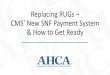 Replacing RUGs – CMS’ New SNF Payment System & How to … · • Therapy services are only to be reported on SNF PPS discharge MDS • The following PT/OT/SLP service delivery