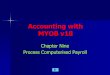 Accounting with MYOB v15 - Studespace : … - MYOB Accounting Plus v18 - Process Payroll - Page 402 4 Pay Employees Select the Pay Period Select the Start Date Click Select the End
