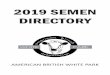 2019 SEMEN DIRECTORY - whitecattle.org · Woodbastwick Premium Bond 100 Shea Pacesetter E 1010 G & G 179 F 81 Jumbo Jack G 1345 ... (meat) are top bulls. LPJ M 15 and Silkie J were