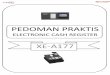 PEDOMAN PRAKTIS - mesinkasir-jogja.commesinkasir-jogja.com/wp-content/uploads/2018/03/PEDOMAN-PRAKTIS-sharp...pedoman praktis electronic cash register xe-a177 1. spesifikasi dan fitur