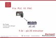 Fra PLC til PAC - mobil.dau.dkmobil.dau.dk/Content/file_knowledge_item/PLCtilPAC_58_INT.pdf · 19 • Simplify your system with core system functions (controller & HMI) for batch