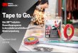 Tape to Go. - sks-gmbh.com · Tape to Go. Das 3M™ Industrie-Kurzrollenprogramm in der wiederverschließbaren Blisterverpackung Stephanie Gutsell Juli 2018