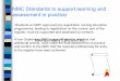 NMC Standards to support learning and assessment in practice · •Students on NMC approved pre-registration nursing education programmes, leading to registration on the nurses’