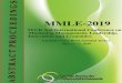 MMLE-2019 - · PDF filetable of contents scientific committee 5 organizing committee 6 conference tracks 7 conference chair message 8 conference schedule 9 conference day 02 (may 12,