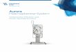 Aurora Plasmapherese-System · ersatz-, Träger- und Elektrolyt lösungen sowie spezifische Lösungen für die Pä - diatrie in modernen und anwendungs - freundlichen Primärbehältnissen