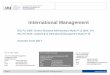 International Management - imm.bwl.uni-muenchen.de · Chart 1 International Management SEITE ‹Nr.› International Management BSc PO 2008: General Business Administration Modul