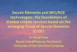 Secure Elements and NFC/HCE technologies: the foundations ...7a87ec283cae4abc98f70b7cf16d028a.testmyurl.ws/mobisecserv/mobisecserv.../79 Agenda • Introduction –Towards Trust for