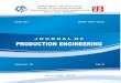 JOURNAL OF PRODUCTION ENGINEERING, Vol.12, No.1, 2009 of production engineering15_2.pdf · Dr. Sebastian BALO Š, Assist. Professor, Serbia ... Pri obradi, generiše se temperatura